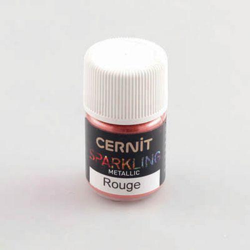 Cernit Sparkling 3 g Rouge METALLIC thumbnail image 1