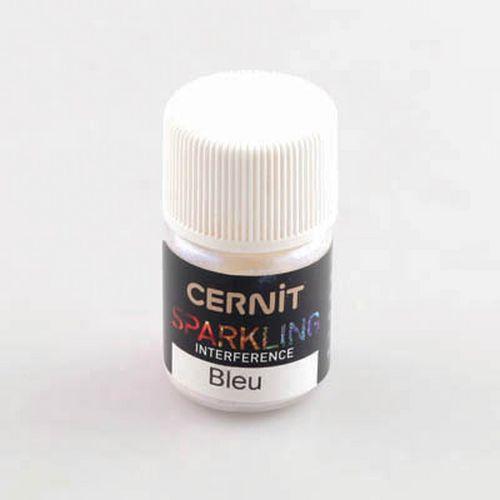 Cernit Sparkling 5 g Bleu interference thumbnail image 1