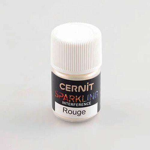 Cernit Sparkling 5 g Rouge interference thumbnail image 1