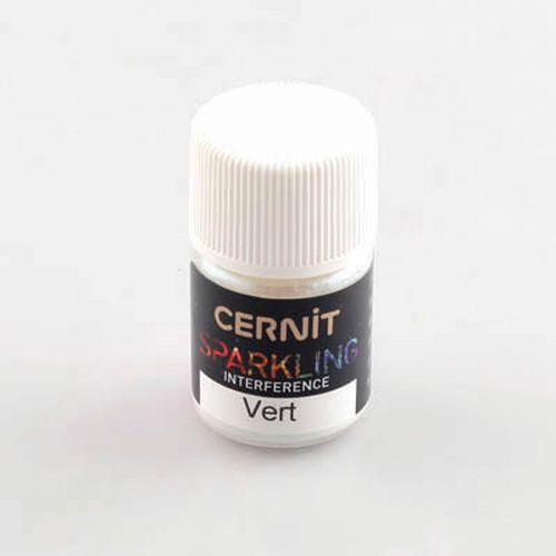 Cernit Sparkling 5 g Vert interference thumbnail image 1