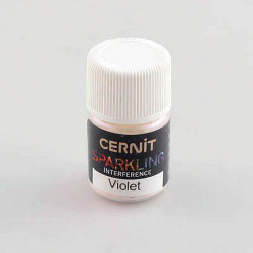 Cernit Sparkling 5 g Violet interference thumbnail image 1