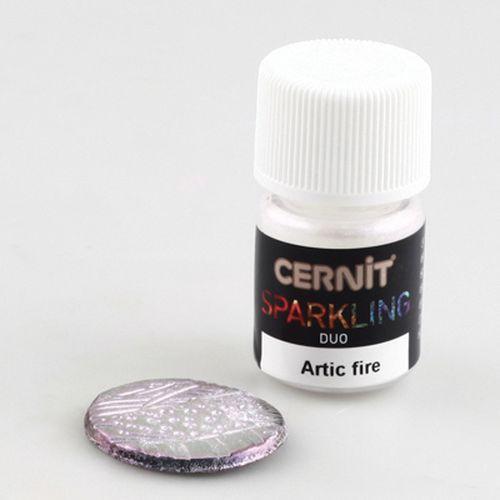 Cernit Sparkling 2 gr Duo Arctic fire thumbnail image 1