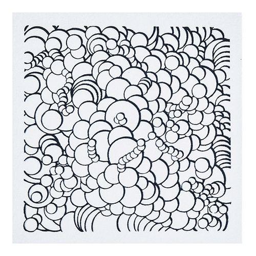 Cernit plaque de texture - Bubbles thumbnail image 1