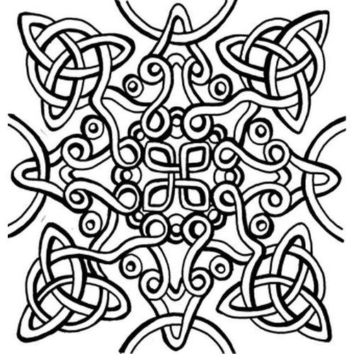 Illustration de : Plaque de texture - Celtic knot - Cernit