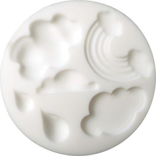 Cernit moule en silicone ø 7 cm Nuages thumbnail image 1