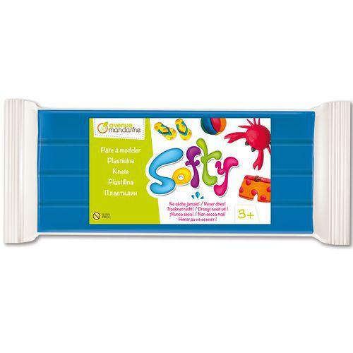 Softy - Pâte à modeler enfant souple 500g, Bleu thumbnail image 1