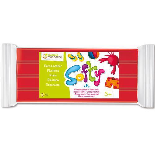 Softy - Pâte à modeler enfant souple 500g, Rouge thumbnail image 1