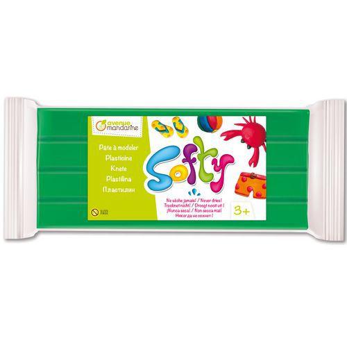 Softy - Pâte à modeler enfant souple 500g, Vert thumbnail image 1