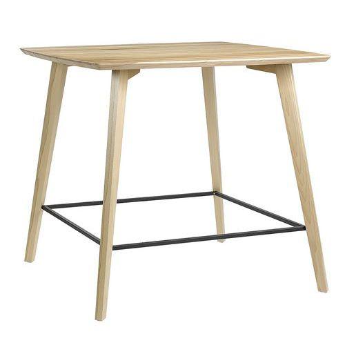 Table haute MOOD plateau Hêtre 90X120 4 pieds Hêtre thumbnail image 1