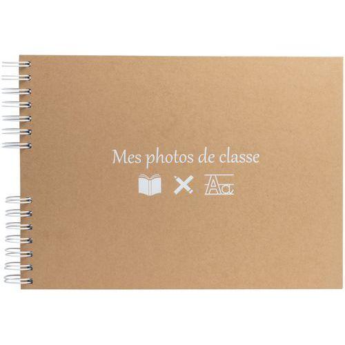 Album à spirales 50 pages blanches pour photos de classe - Exacompta thumbnail image 1