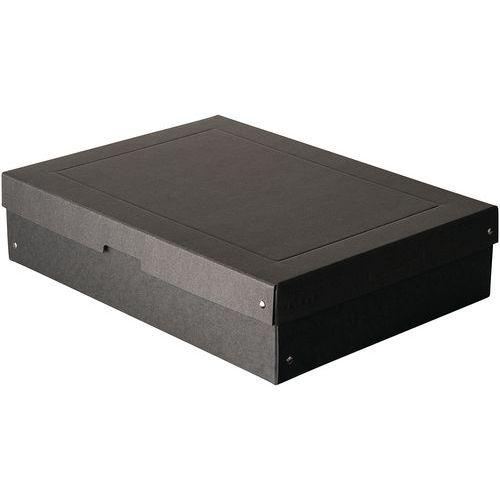 Boîte de rangement PureBox Black - A3 - 100mm - Lot de 5 thumbnail image 1