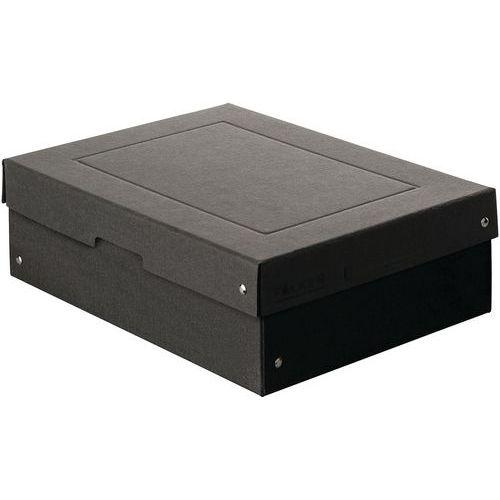 Boîte de rangement PureBox Black - A4 - 100mm - Lot de 5 thumbnail image 1