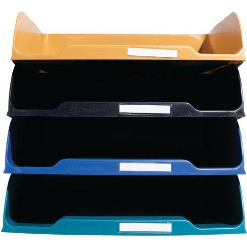 Corbeille à courrier Combo Styli Neo Deco - Lot de 4 - Exacompta thumbnail image 1