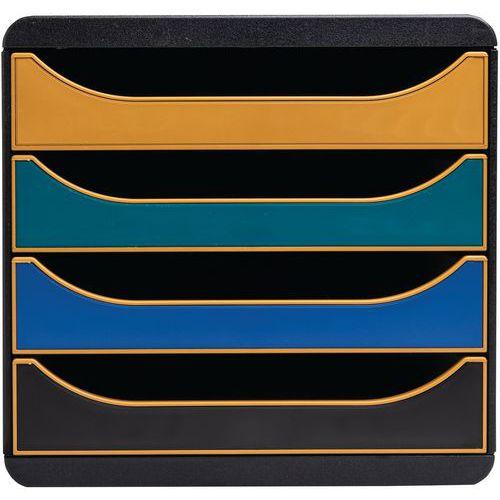 Module de classement 4 tiroirs Big Box Neo Deco - Exacompta thumbnail image 1