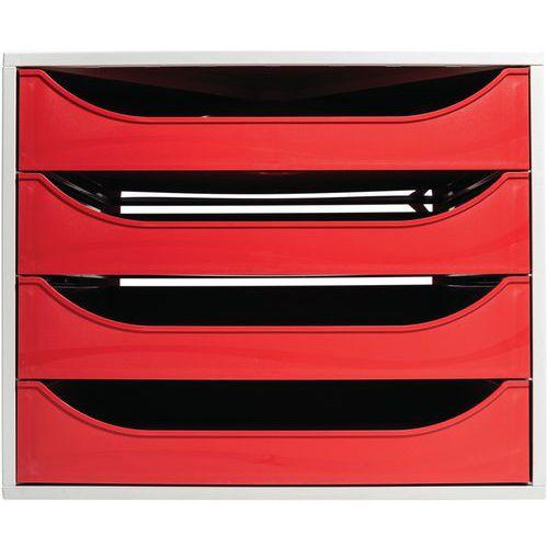 Module de classement 4 tiroirs Ecobox Office - Exacompta thumbnail image 1