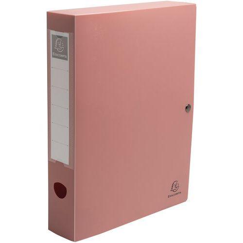 Illustration de : Boîte de classement dos 60 mm assorti Skandi - Lot de 8 - Exacompta