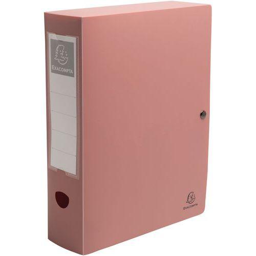 Illustration de : Boîte de classement dos 80 mm assorti Skandi - Lot de 6 - Exacompta