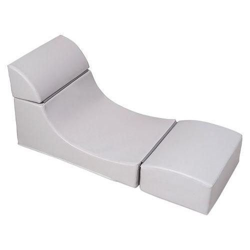 Transat en mousse pliant 2-6 ans gris thumbnail image 1