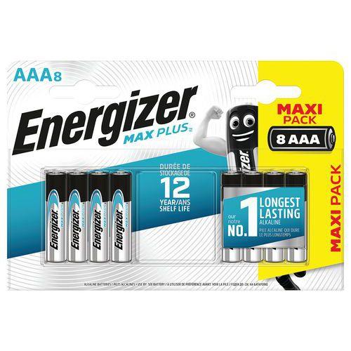 Lot de 8 Pile alcaline Max Plus AAA/LR3 FSB9 thumbnail image 1