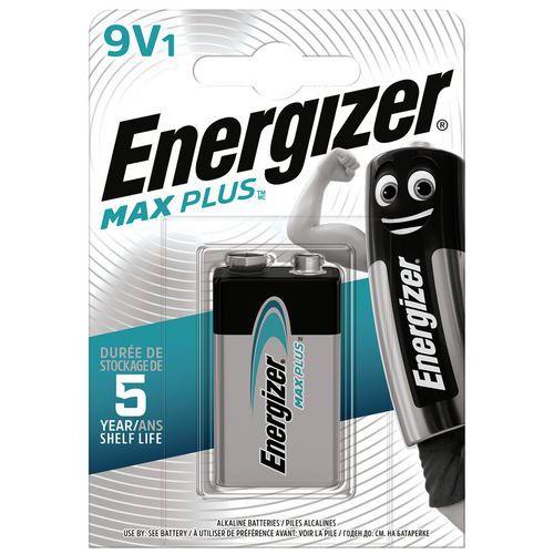 Pile alcaline Max Plus 9V FSB1 - Energizer thumbnail image 1