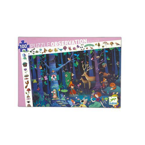 Puzzle Observation - Foret enchantée - 100 pièces - Reconditionné thumbnail image 1