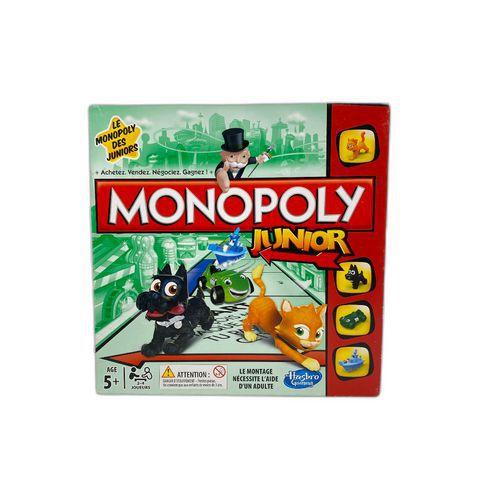 Illustration de : Monopoly - Edition junior - 2013 - Reconditionné - Hasbro