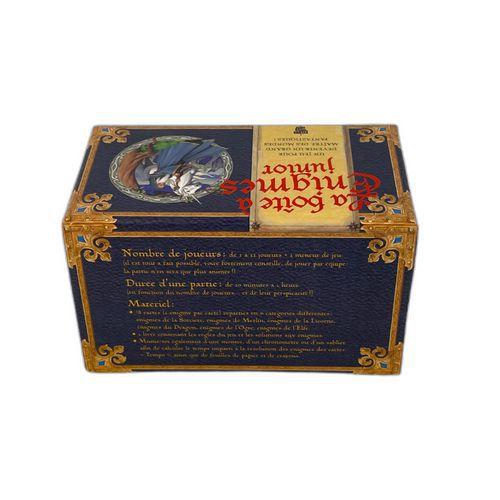 Illustration de : La boite à énigmes junior - 2009 - Reconditionné - Deux coqs d'or