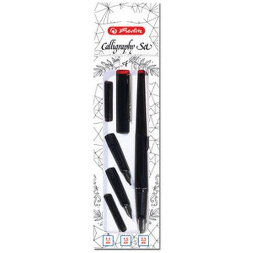 Set de 6 Kit de calligraphie, 5 pièces, noir thumbnail image 1