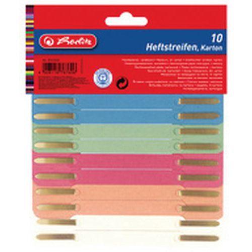 Set de 12 Relieur à lamelle, carton recyclé, couleurs assortie thumbnail image 1