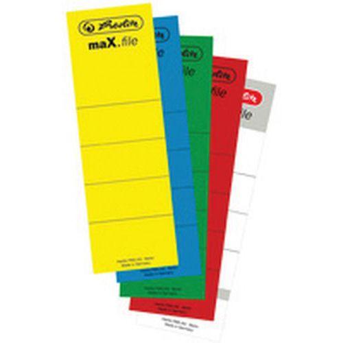 Lot de 120 Etiquette de dos pour classeur maX.file, 60 x 190 mm thumbnail image 1
