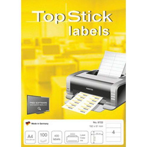 Lot de 6 Etiquettes pour dos de classeur large thumbnail image 1