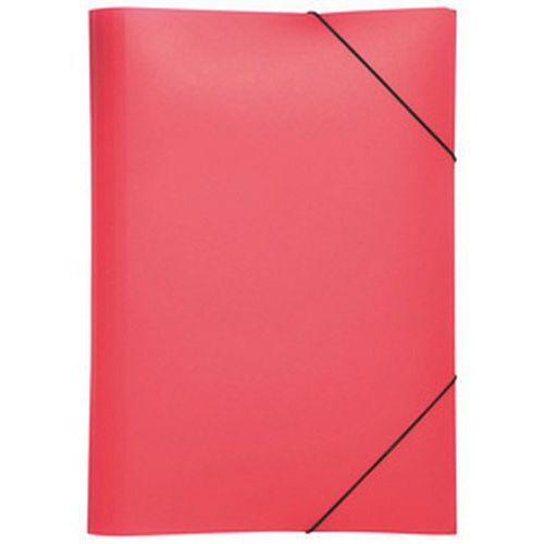 Lot de 6 Chemise à élastique 3 rabats "Trend Colours", A4, rouge thumbnail image 1