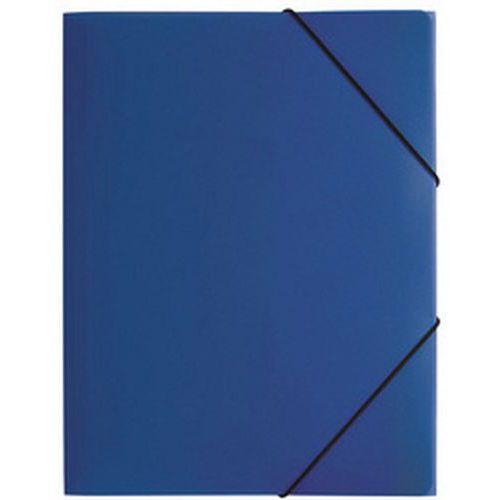 Lot de 6 Chemise à élastiques 3 rabats "Trend Colours", A4, bleu thumbnail image 1