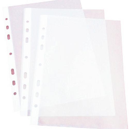 Lot de 600 Pochette perforée, A5, film PP, grainé thumbnail image 1