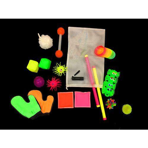 Illustration de : Lot 15 fidgets phosphorescents