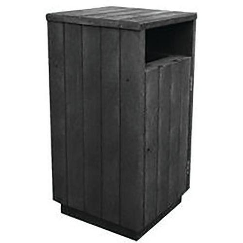 Illustration de : Poubelle Equilibre plastique recyclé Espace urbain