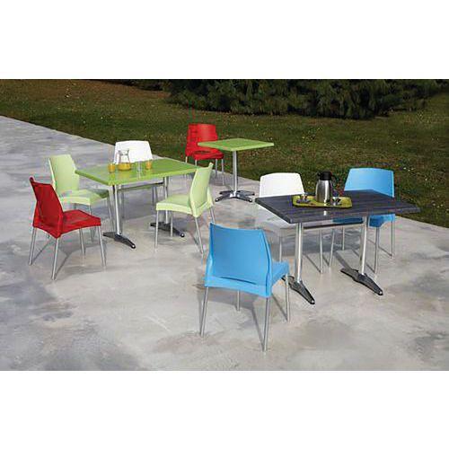 Illustration de : Table PEP'S plateau coloris pistache