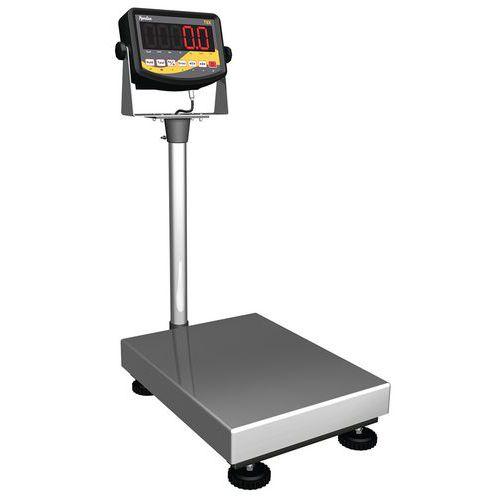 Illustration de : Balance colonne - TSX - 30 - 60 et 150 kg - Manutan Expert