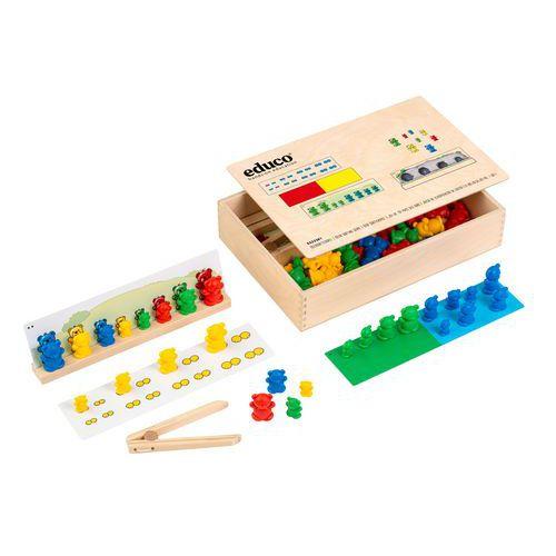 Illustration de : Jeu de tri d'ours - Educo