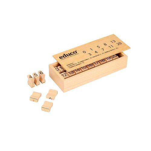 Illustration de : Tampons numériques 0 - 20 - Educo