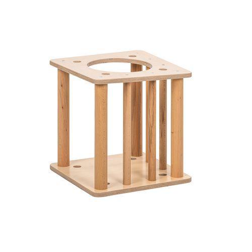 Illustration de : Coin de cube rampant avec 8 barres - Educo