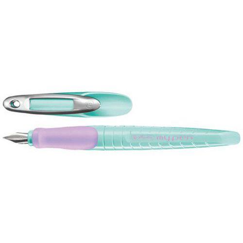 Lot de 6 Stylo plume my.pen, plume: L, turquoise / violet thumbnail image 1