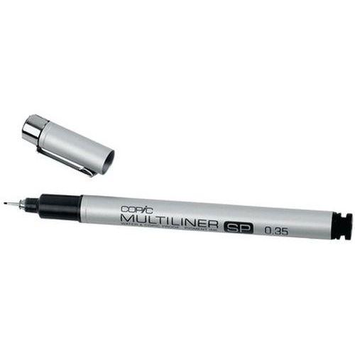 Lot de 6 MULTILINER SP 0,1 mm, noir thumbnail image 1