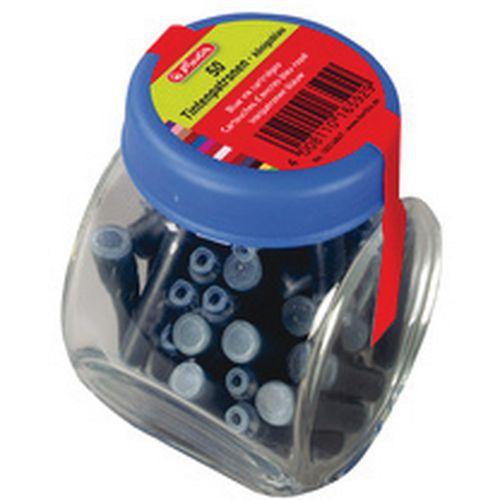 Illustration de : Cartouches dencre en flacon, bleu royal