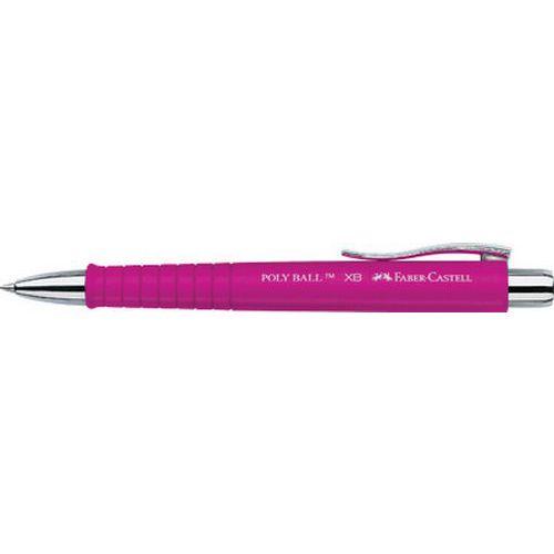 Lot de 6 Stylo à bille rétractable POLY BALL XB, rose thumbnail image 1