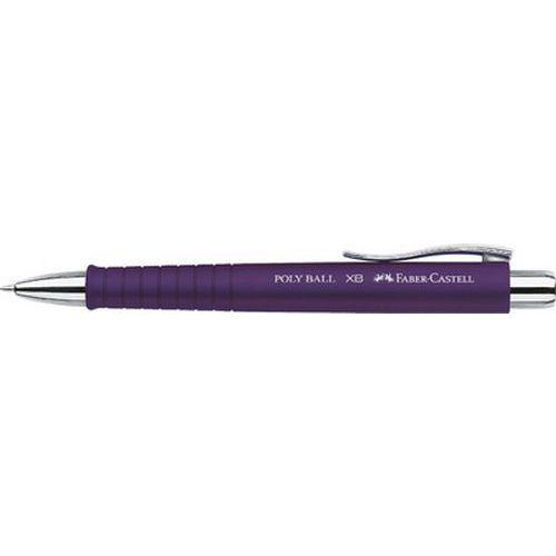 Lot de 6 Stylo à bille rétractable POLY BALL XB, prune thumbnail image 1