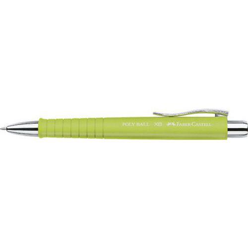 Lot de 6 Stylo à bille rétractable POLY BALL XB, lime thumbnail image 1