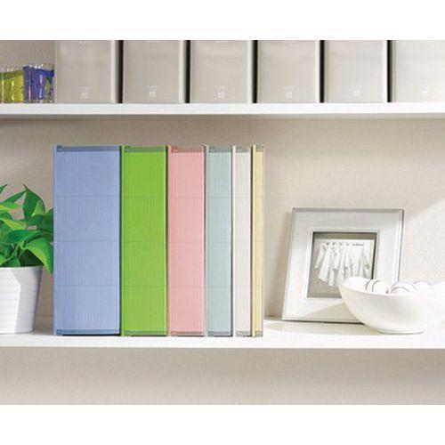 Lot de 6 Classeur d"archives ZEROMAMAX, A4 large, gris thumbnail image 1