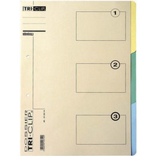 Illustration de : Dossier Tri-Clip, format A4