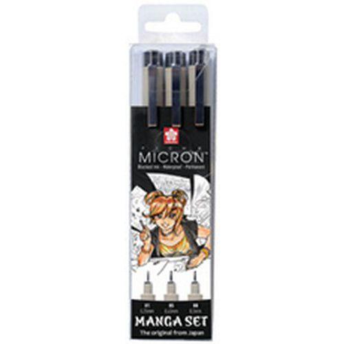 Set de 6 Kit Manga PIGMA MICRON, étui de 3 thumbnail image 1